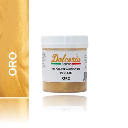 Colorante Oro 25g Idrosolubile (Solo per decorazioni non commestibile)