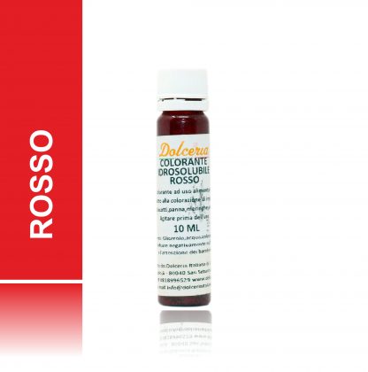 Colorante Rosso 10 ML Idrosolubile